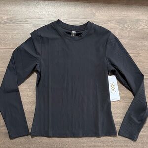 RHONE Black Long Sleeve Tee
